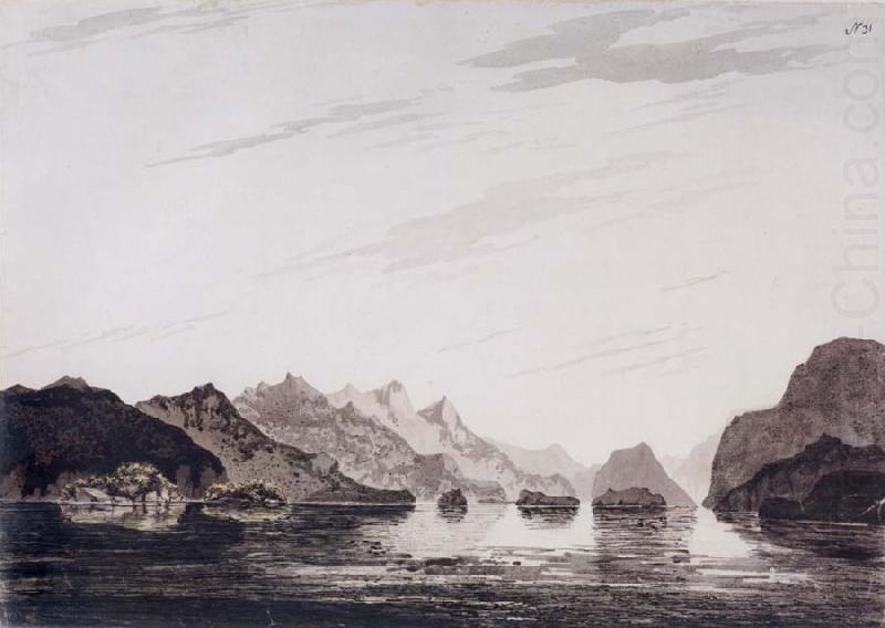 unknow artist In Dusky Bay,New Zealand March 1773 china oil painting image